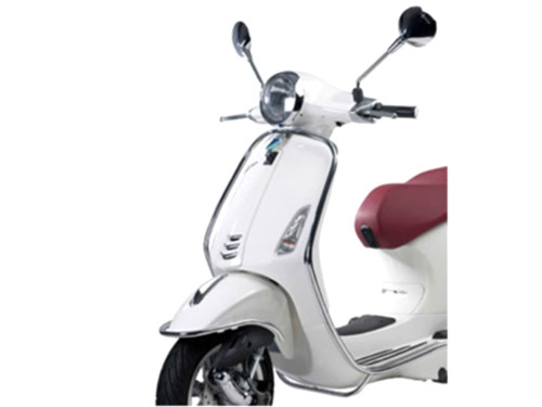 Sierbeugel Set + Bevestiging Set Voorscherm Chroom Vespa Primavera/Sprint
