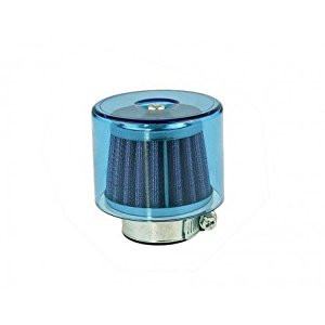 Powerfilter 38mm Recht Doorzichtig Blauw